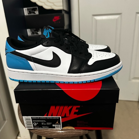 Jordan 1 Powder Blue Low Size 8 Mens / Womens 9.5 - Picture 4 of 7